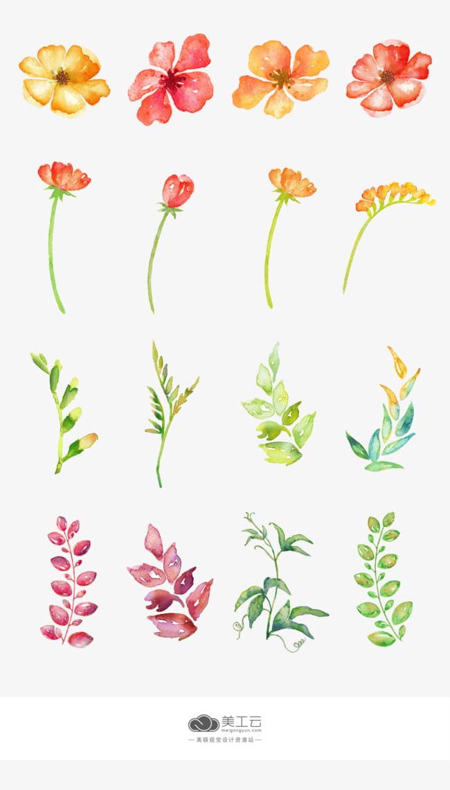 Hand Painted Watercolor Pattern Background Material PNG, Clipart, Background, Flowers, Guardian, Guardian Pattern, Hand Free PNG Download
