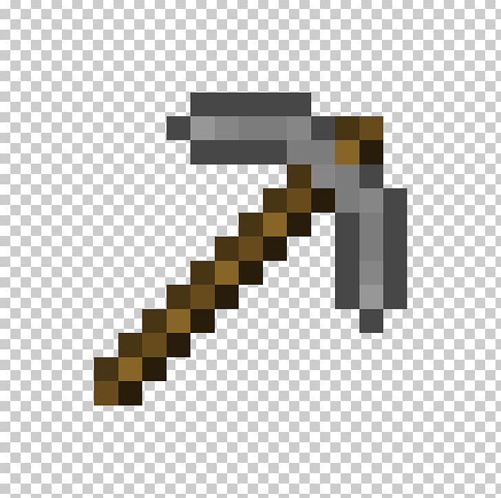Minecraft: Pocket Edition Pickaxe Mining Rock PNG, Clipart, Angle, Axe, Gaming, Item, Line Free PNG Download