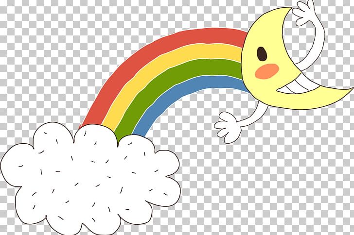 Rainbow Illustration PNG, Clipart, Adobe Illustrator, Area, Art, Artworks, Beak Free PNG Download