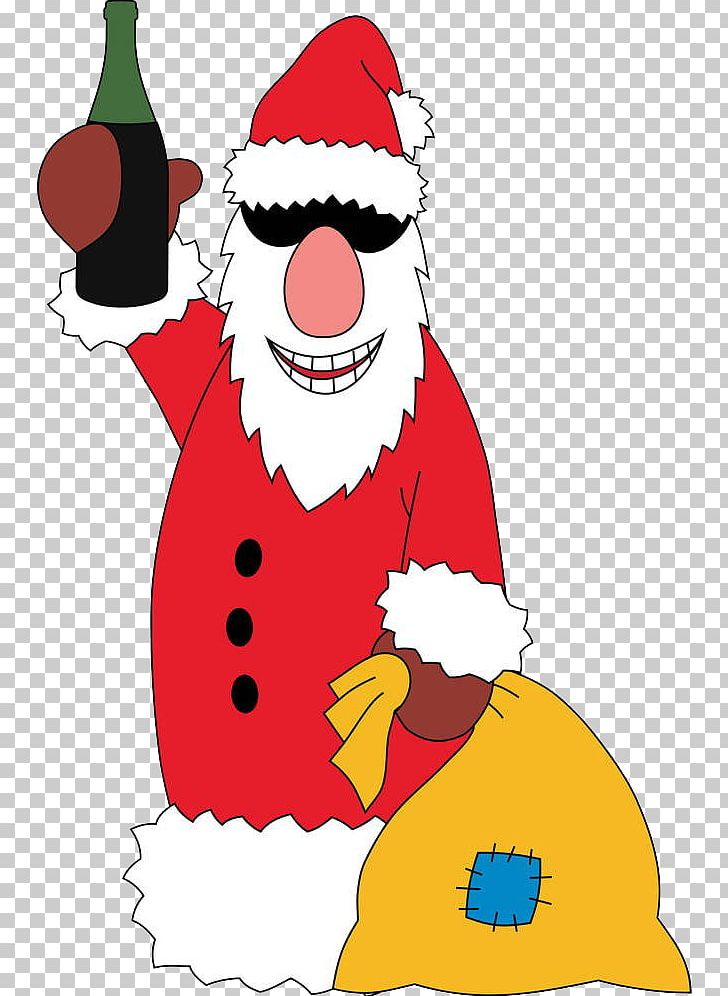 Santa Claus Illustration PNG, Clipart, Art, Artwork, Carrying, Cartoon, Christmas Decoration Free PNG Download