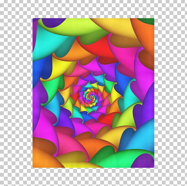 Rainbow Rose Spiral Fractal Psychedelic Art PNG, Clipart, All Over Print, Art, Color, Flower, Flowering Plant Free PNG Download
