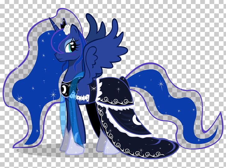 Princess Luna Dress Sunset Shimmer Pony Clothing PNG, Clipart, Blue, Clothing, Cobalt Blue, Deviantart, Dress Free PNG Download