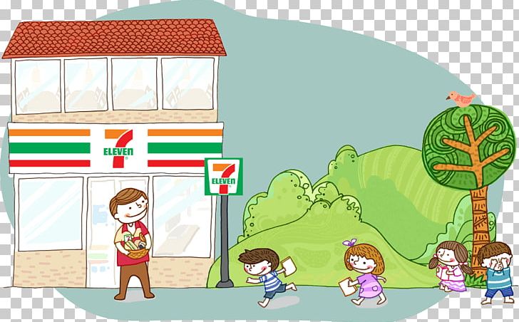 7-Eleven President Chain Store Corporation OPENちゃん Convenience Shop PNG, Clipart, 7 Eleven, 7eleven, Area, Art, Cartoon Free PNG Download