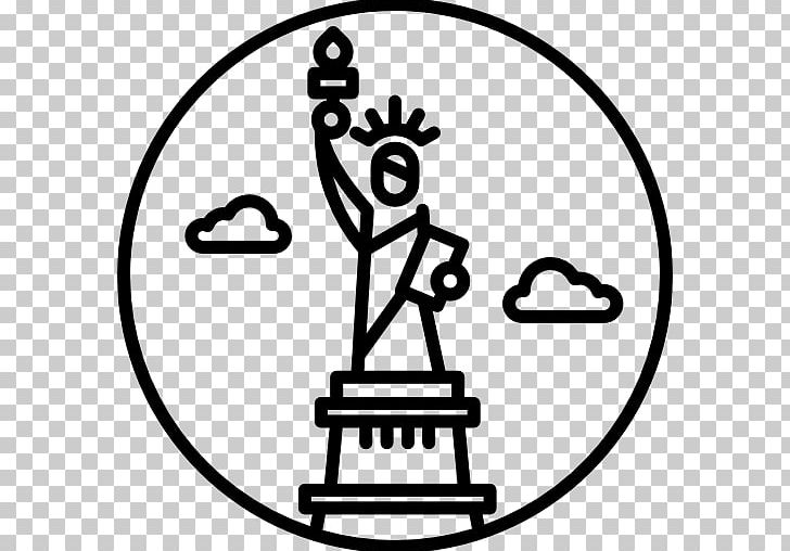Statue Of Liberty Monument PNG, Clipart, Area, Art, Black And White, Computer Icons, Download Free PNG Download