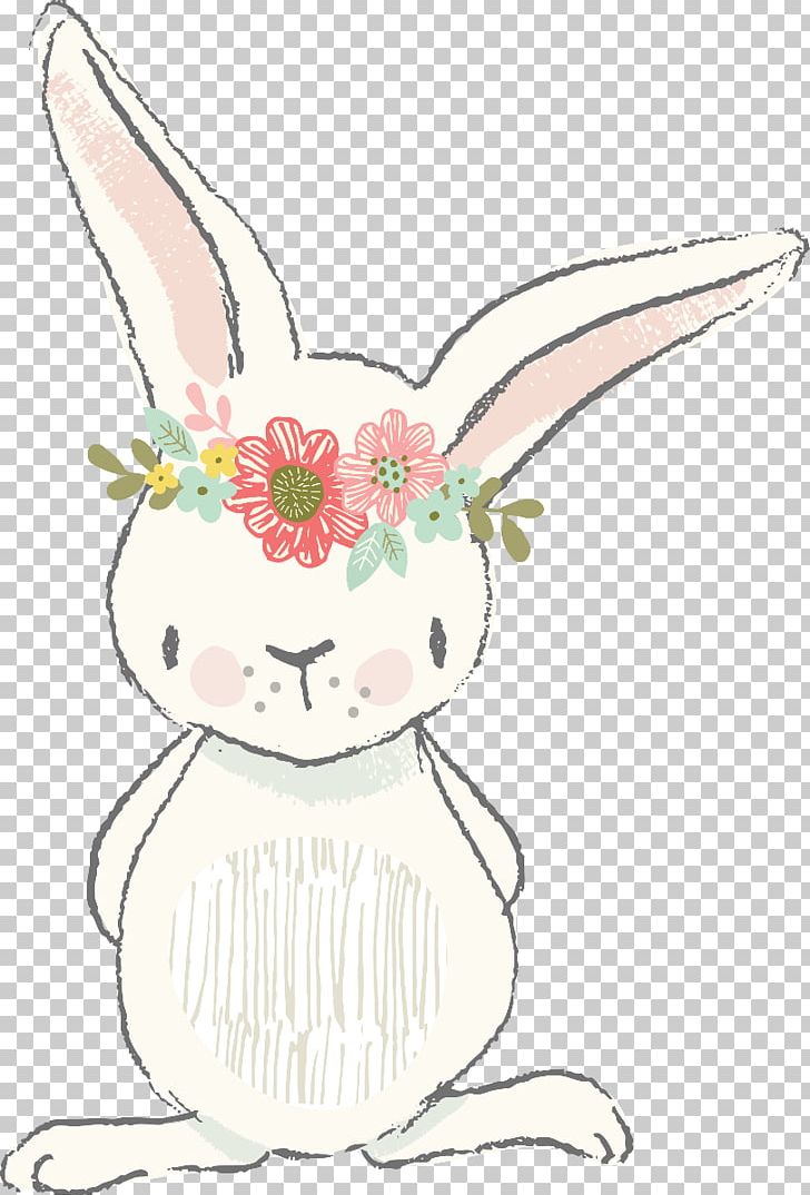 Easter Bunny Watercolor Painting Illustration PNG, Clipart, Art, Artwork, Cat, Child, Domestic Rabbit Free PNG Download