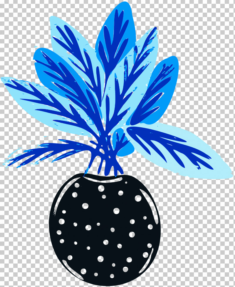 Leaf Cobalt Blue Tree Line Flower PNG, Clipart, Biology, Cobalt, Cobalt Blue, Flower, Geometry Free PNG Download