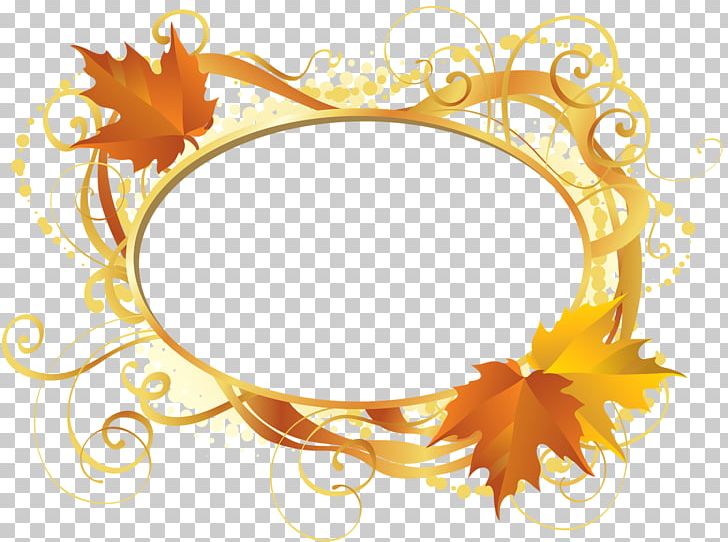 Borders And Frames Maple Leaf Frames Autumn Leaf Color PNG, Clipart, Autum, Autumn, Body Jewelry, Borders And Frames, Circle Free PNG Download