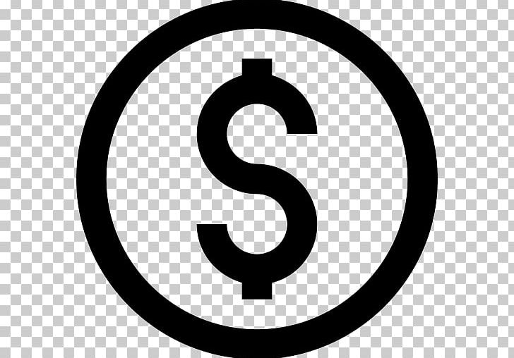 Computer Icons United States Dollar Dollar Sign PNG, Clipart, Area, Black And White, Brand, Circle, Coin Free PNG Download