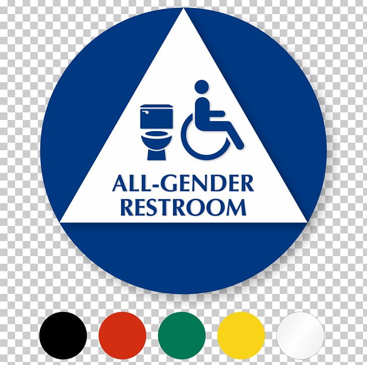Unisex Public Toilet Disability Sign Gender PNG, Clipart, Accessible Toilet, Ada Signs, Area, Brand, Circle Free PNG Download