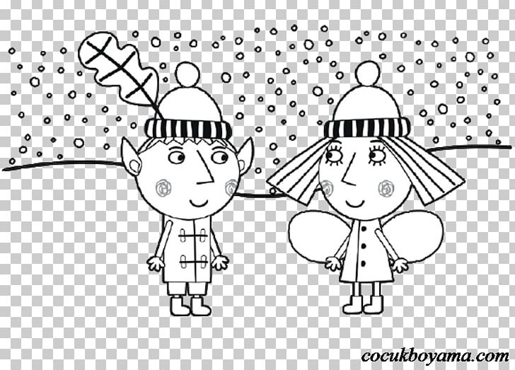 Coloring Book Elf Drawing Fairy Child PNG, Clipart, Angle, Ben, Ben Hollys Little Kingdom, Black, Black And White Free PNG Download