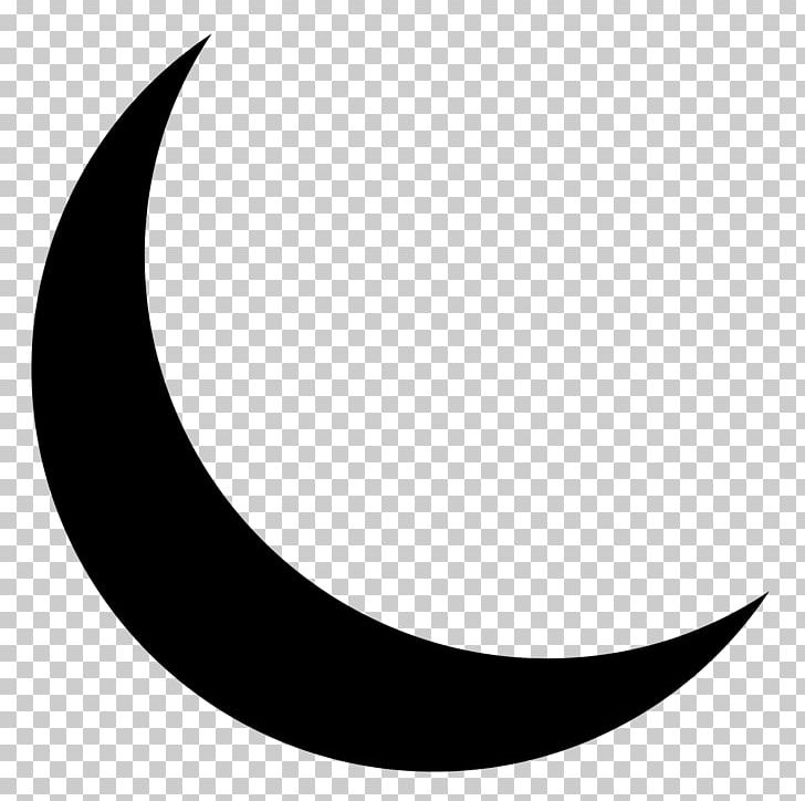 Crescent Circle Desktop Computer White PNG, Clipart, Black, Black And White, Black M, Circle, Computer Free PNG Download