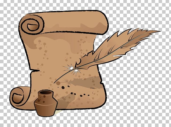 Paper Scroll Quill PNG, Clipart, Cartoon, Drawing, Finger, Inkwell, Joint Free PNG Download