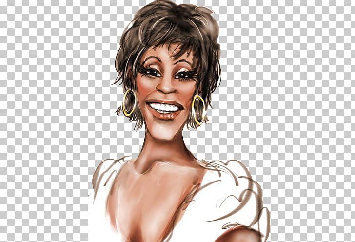 Whitney Houston Caricature Celebrity PNG, Clipart, Actor, Artist, Bangs, Beauty, Black Hair Free PNG Download