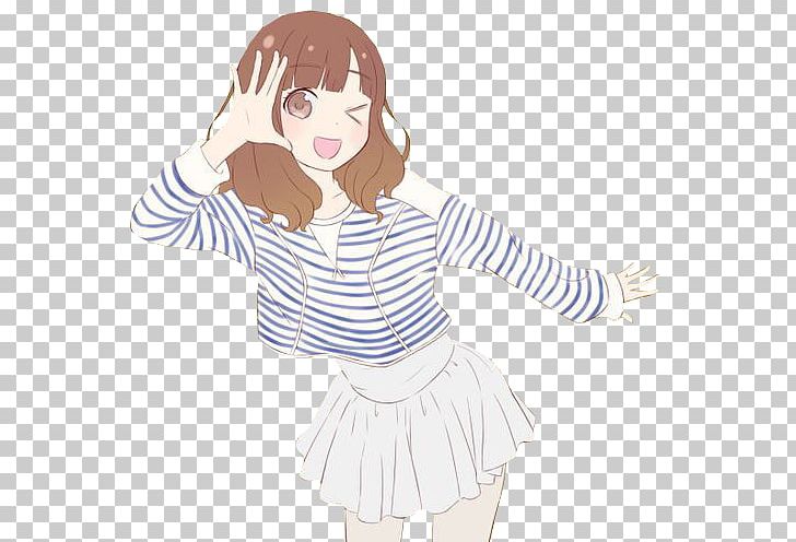Anime Female Manga Girl PNG, Clipart, Arm, Cartoon, Chibi, Child, Ecchi Free PNG Download