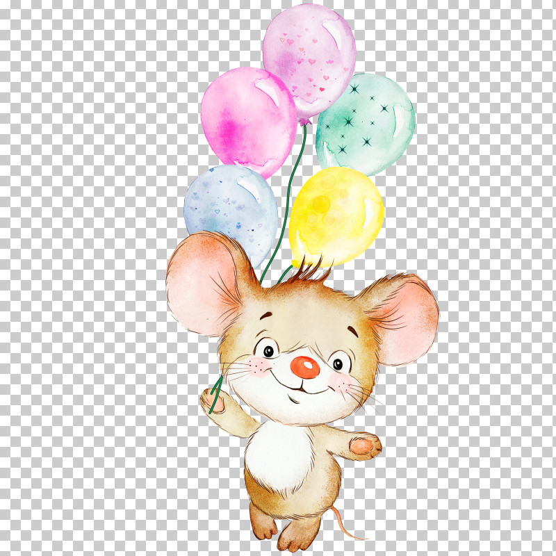 Balloon Stuffed Animal Computer Mouse Party Infant PNG, Clipart, Balloon, Biology, Computer Mouse, Infant, Party Free PNG Download