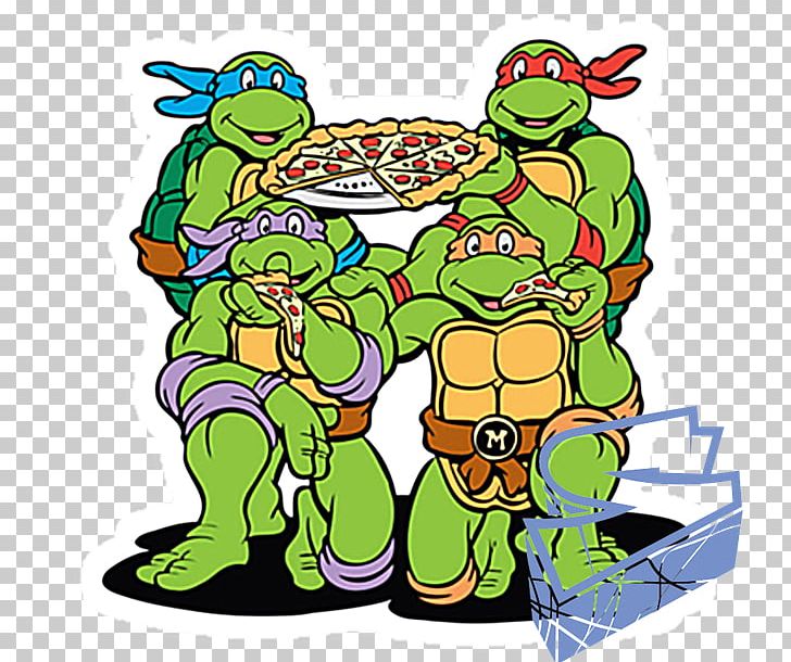 Pizza Teenage Mutant Ninja Turtles Mutants In Fiction Michelangelo PNG, Clipart, Area, Artwork, Cartoon, Comics, Fictional Character Free PNG Download