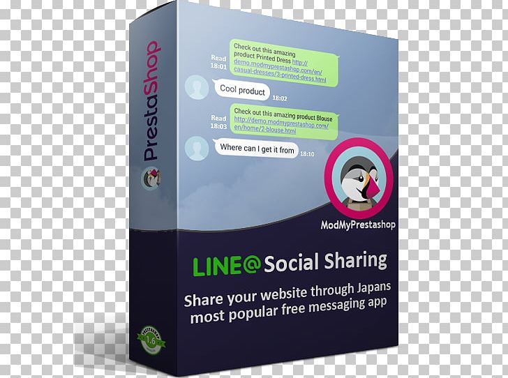 PrestaShop LINE Messaging Apps Social Media Instant Messaging PNG, Clipart, Android, Art, Brand, Computer Software, Instant Messaging Free PNG Download