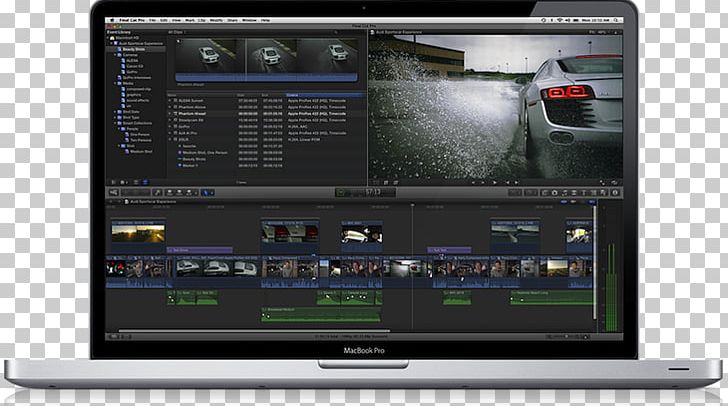MacBook Pro Final Cut Pro X Final Cut Studio PNG, Clipart, Adobe Premiere Pro, Apple, App Store, Computer Monitor, Computer Software Free PNG Download