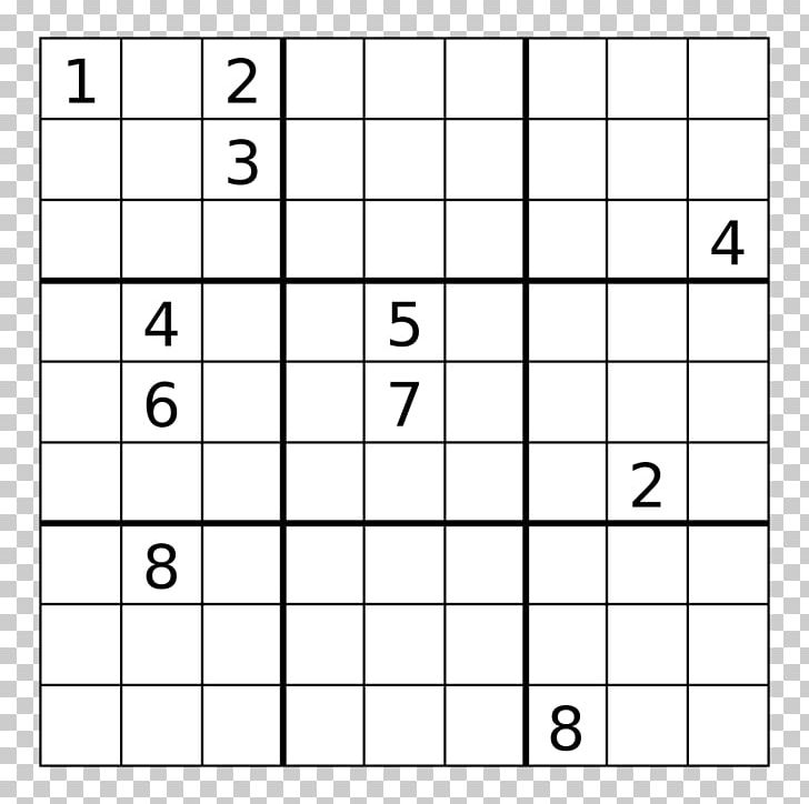 Independent Book Of Sudoku Impossible Sudoku Mathematics Of Sudoku Puzzle PNG, Clipart, Angle, Area, Black And White, Circle, Diagram Free PNG Download