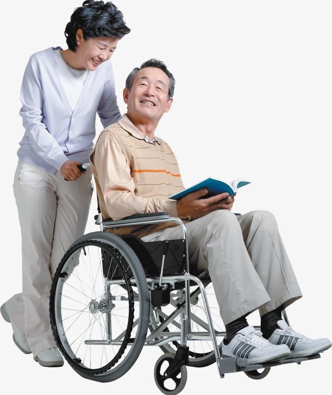 Pushing A Wheelchair For The Elderly PNG, Clipart, Elderly Clipart, Health, Hospital, Nurse, Pushing Clipart Free PNG Download