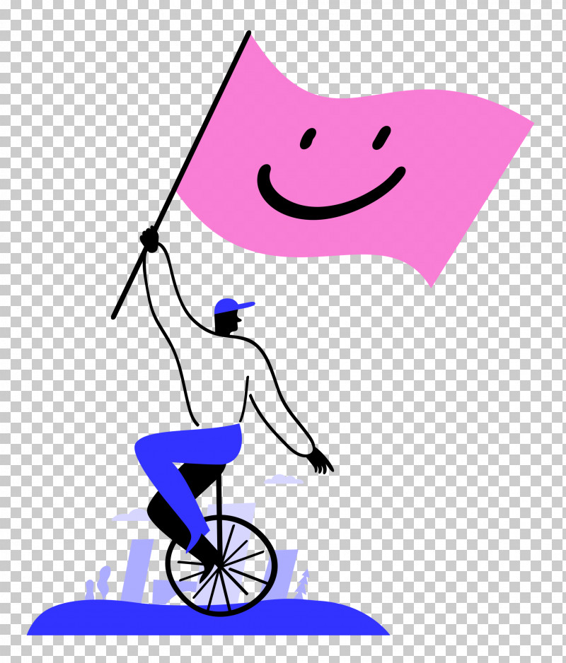 Holding Flag PNG, Clipart, Cartoon, Geometry, Happiness, Line, Mathematics Free PNG Download