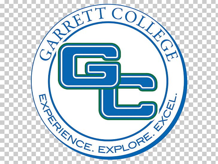 Garrett College Community College Organization Logo PNG, Clipart, Area, Blue, Brand, Career, Circle Free PNG Download