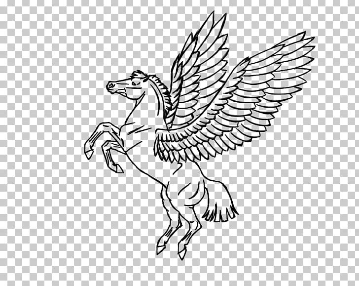 Pegasus Coloring Book Flying Horses Unicorn PNG, Clipart, Adult, Artwork, Beak, Bird, Chicken Free PNG Download