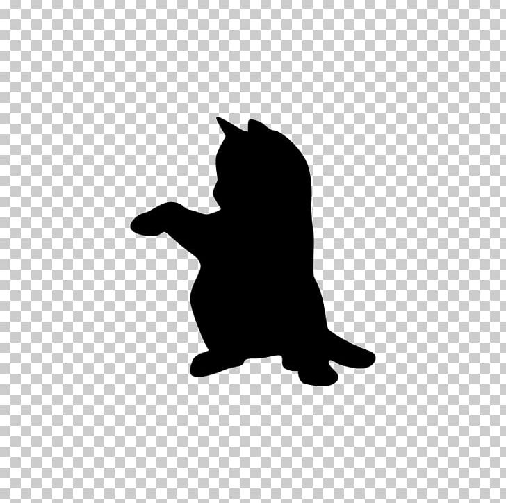 Black Cat Drawing Pet Silhouette PNG, Clipart, Animals, Black, Black And White, Black Cat, Carnivoran Free PNG Download