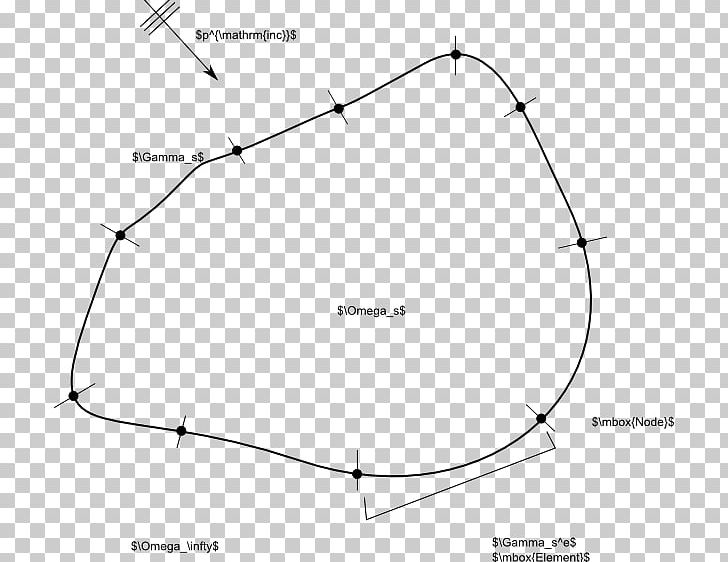 Circle Point Angle PNG, Clipart, Angle, Area, Black And White, Circle, Diagram Free PNG Download