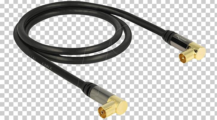 Coaxial Cable Electrical Connector Aerials DeLOCK PNG, Clipart, 1 M, Aerials, Antenna, Buchse, Cable Free PNG Download