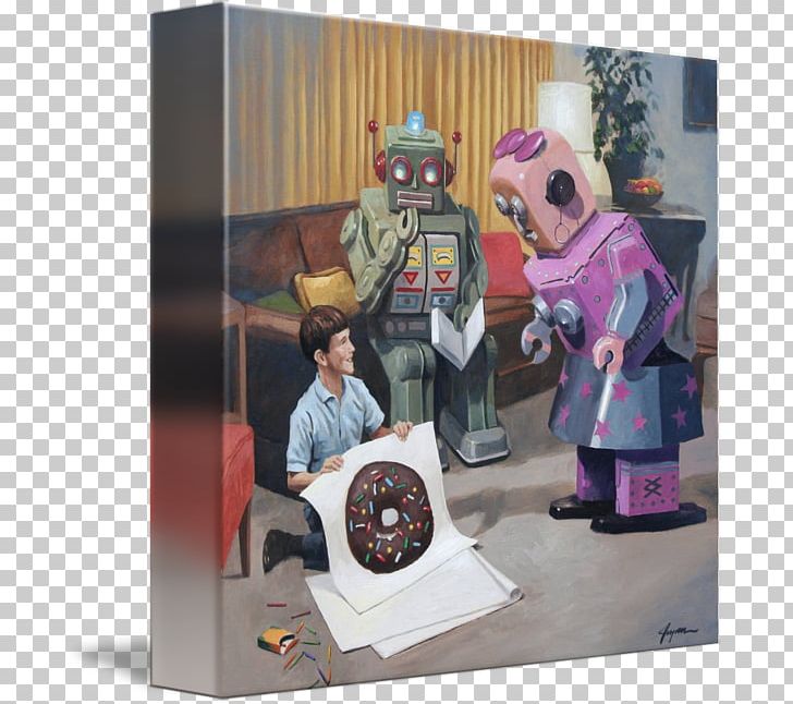 Robots & Donuts Artist Illustrator Art Museum PNG, Clipart, Art, Artist, Art Museum, Canvas Print, David Joyner Free PNG Download