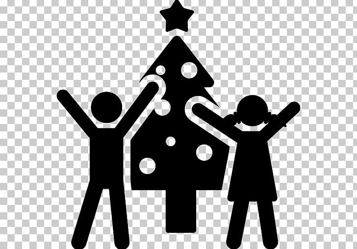Child Care Christmas Computer Icons Symbol PNG, Clipart, Black And White, Child, Child Care, Christmas, Christmas Tree Free PNG Download