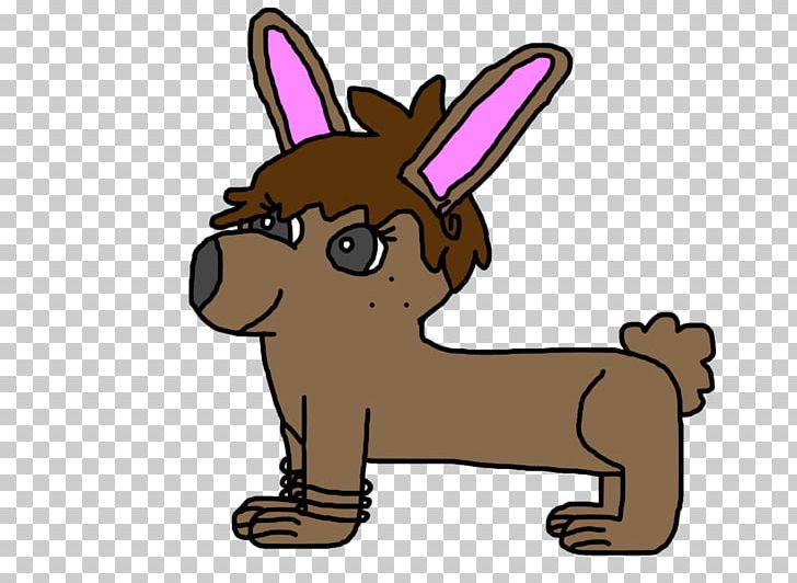 Puppy Domestic Rabbit Dog Breed Hare PNG, Clipart, Animals, Bunny, Carnivoran, Cartoon, Character Free PNG Download