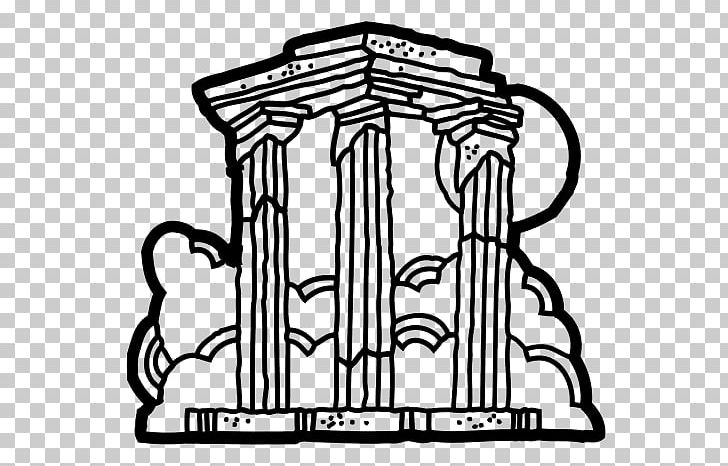 Statue Of Zeus At Olympia Temple Of Hera PNG, Clipart, Auto Part, Black And White, Color, Coloring Book, Deity Free PNG Download