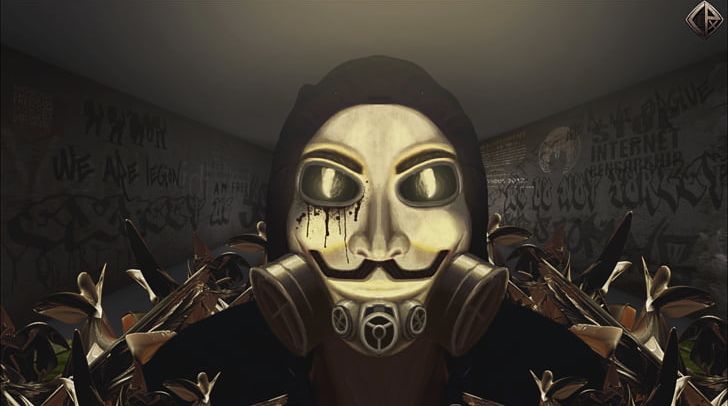 Anonymous Desktop Guy Fawkes Mask High-definition Video PNG, Clipart, Anonymous, Anonymous Mask, Art, Computer Wallpaper, Desktop Wallpaper Free PNG Download
