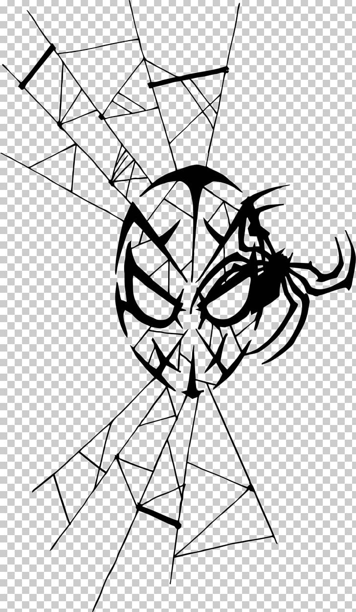 Spider-Man Drawing Tattoo PNG, Clipart, Angle, Area, Art, Artwork, Black Free PNG Download