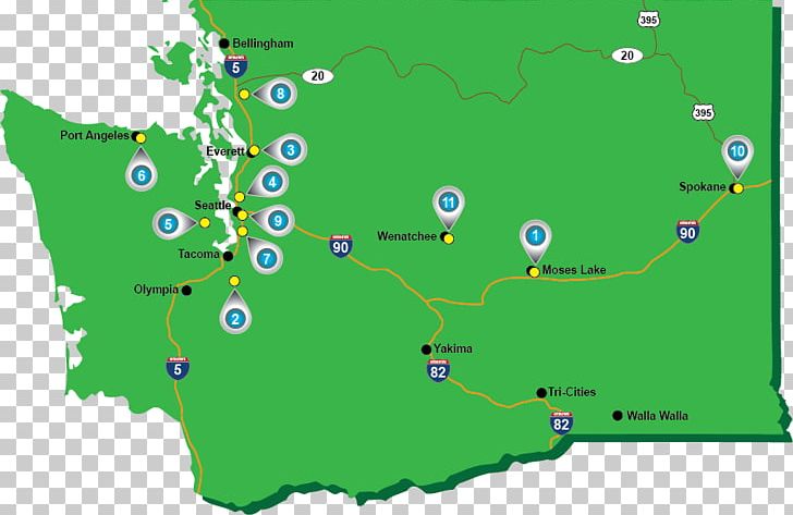 Washington Map PNG, Clipart, Area, College, Grass, Green, Line Free PNG Download