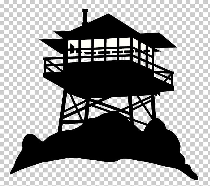 Fire Lookout Tower Drawing Forest PNG, Clipart, Angle, Art, Black And White, Drawing, Elevation Free PNG Download