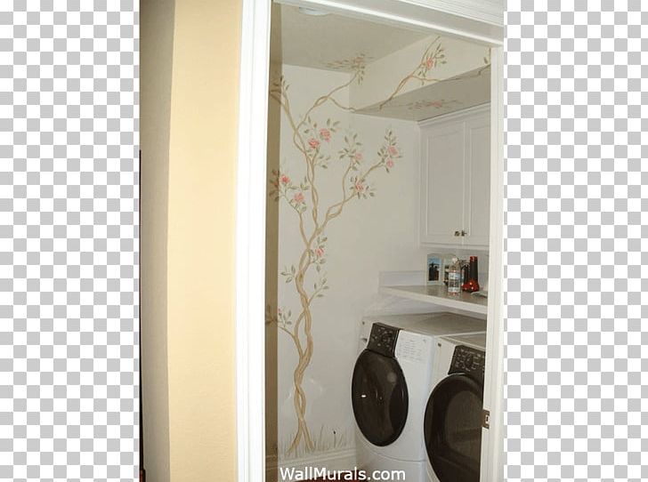 Laundry Room Mural Wall PNG, Clipart, Angle, Clothes Line, Clothing, Flower, Furniture Free PNG Download