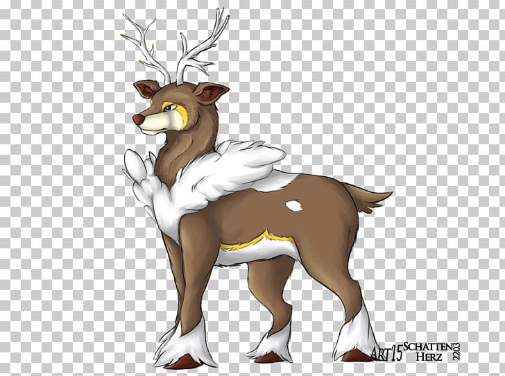 Reindeer Horse Goat Antler Pack Animal PNG, Clipart, Antler, Cartoon, Character, Deer, Fiction Free PNG Download