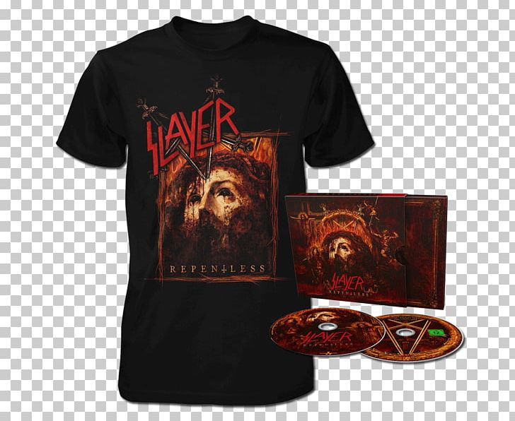 T-shirt Slayer Repentless Heavy Metal Album PNG, Clipart, Album, Brand, Clothing, Compact Disc, Heavy Metal Free PNG Download