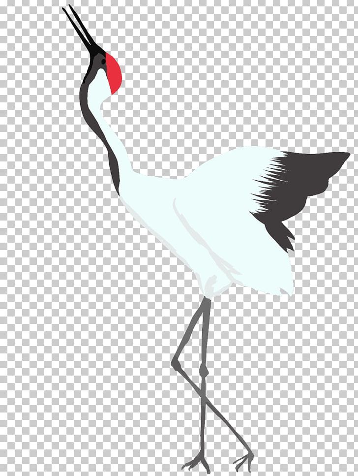 Crane Bird Illustrator PNG, Clipart, Beak, Bird, Black And White, Ciconiiformes, Crane Free PNG Download