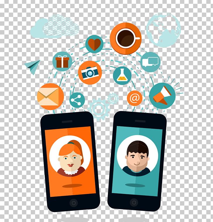 Mobile Phone PNG, Clipart, Cartoon Couple, Cellular Network, Communication, Communication Device, Couples Free PNG Download
