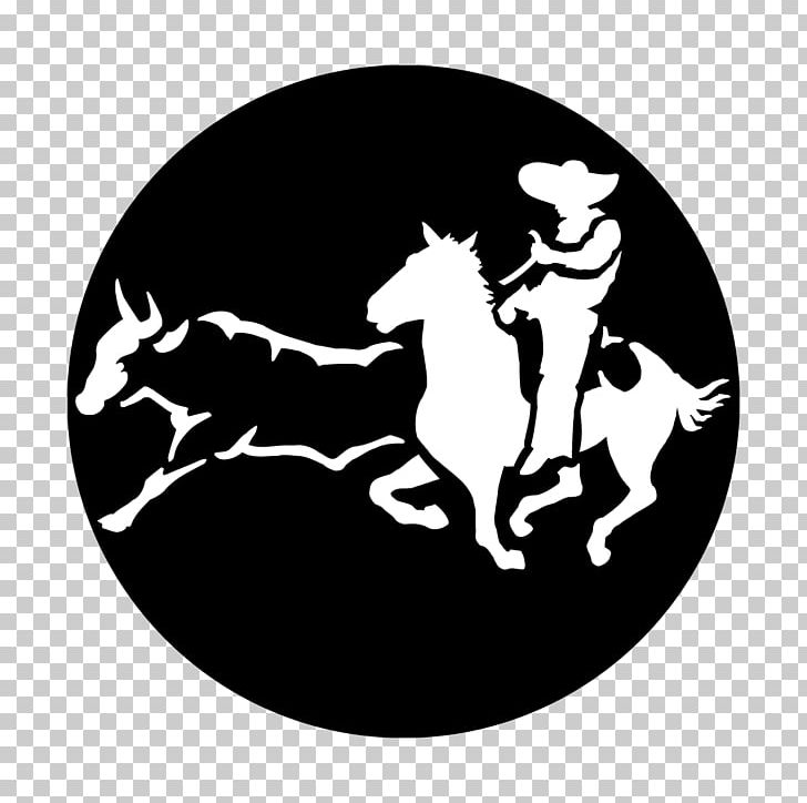 Calf Roping Mustang Gobo Metal Cowboy PNG, Clipart, Art, Black, Black And White, Calf Roping, Com Free PNG Download
