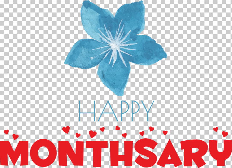 Happy Monthsary PNG, Clipart, Flower, Happy Monthsary, Meter, Microsoft Azure, Petal Free PNG Download