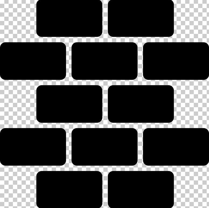 Computer Icons Building Materials Wall Brick PNG, Clipart, Architectural Engineering, Area, Black, Black And White, Brick Free PNG Download