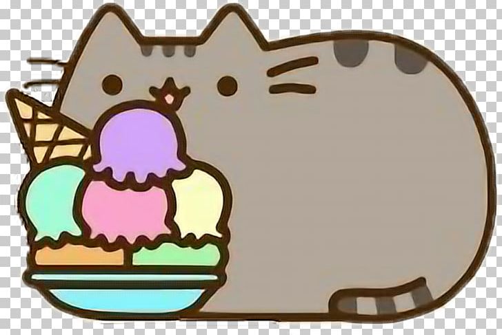 Ice Cream Pusheen Cat Tenor PNG, Clipart, Animated Film, Area, Carnivoran, Cat, Dog Like Mammal Free PNG Download