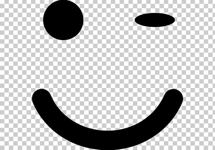 Wink Emoticon Computer Icons Smiley Eye PNG, Clipart, Black, Black And White, Circle, Computer, Computer Icons Free PNG Download