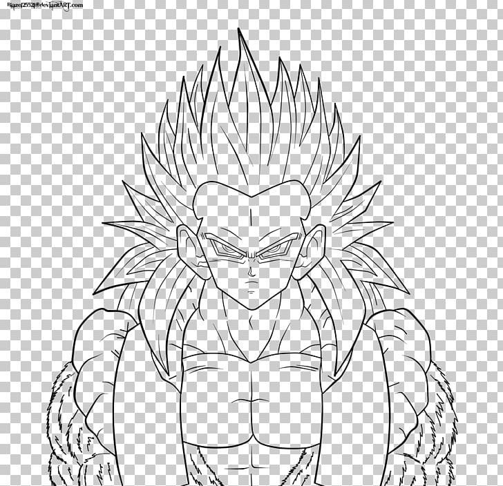 Gotenks Gohan Line Art Trunks PNG, Clipart, Arm, Artwork, Bateraketa, Black And White, Cartoon Free PNG Download