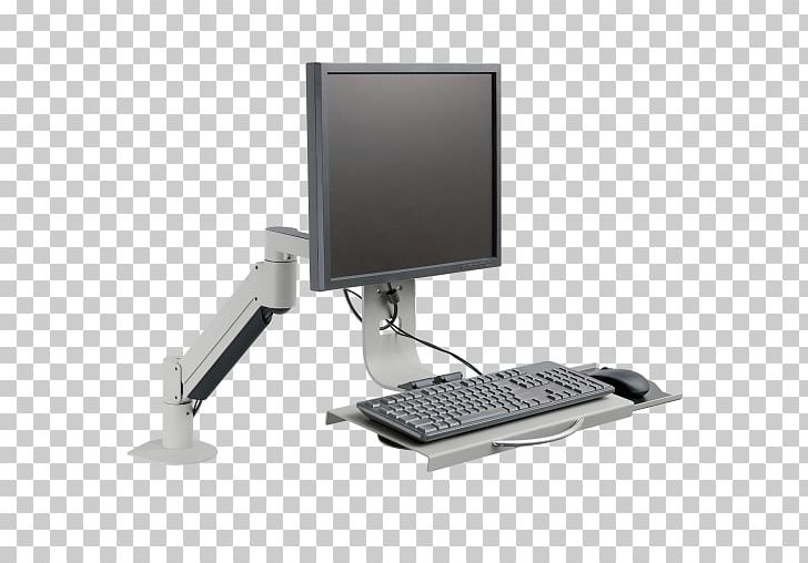Computer Keyboard Computer Monitors Computer Mouse Ergonomic Keyboard Workstation PNG, Clipart, Adapter, Arm, Computer, Computer Desk, Computer Keyboard Free PNG Download